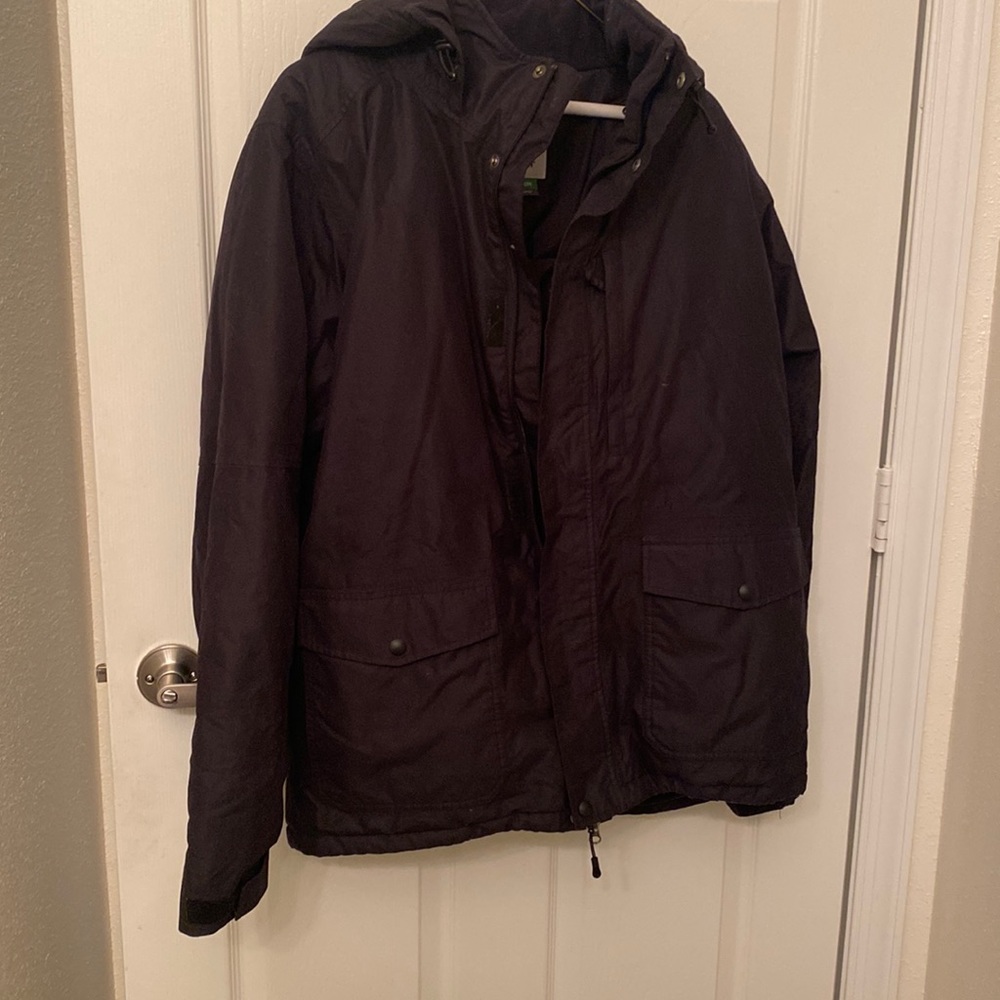 Alpine design mens medium black insulated jacket